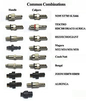 CYCOBYCO Bicycle Brake Bleed Kit for Shimano TEKTRO MAGURA Zoom Bike Mineral Oil Hydraulic Disc Professional Tool Set