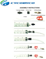 CYCOBYCO Bicycle Brake Bleed Kit for AVID Sram Formula Hayes Bngal Hope Quad Kingdom Promax DOT Oil Hydraulic Disc Tools