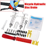 CYCOBYCO Bicycle Brake Bleed Kit for Shimano TEKTRO MAGURA Zoom Bike Mineral Oil Hydraulic Disc Professional Tool Set