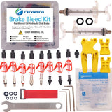 CYCOBYCO Bicycle Brake Bleed Kit for Shimano TEKTRO MAGURA Zoom Bike Mineral Oil Hydraulic Disc Professional Tool Set
