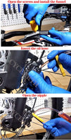 CYCOBYCO Bike Hydraulic Disc Brake Bleed Tool Funnel/Oil Stopper for Shimano MTB Bicycle Disc Brake Mineral Oil Fluid Bleeder Kit