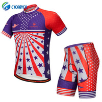 Cycobyco Cycling Jersey Short Sleeve Set Men MTB Bike Clothing Road Bicycle Shorts Padded Pants Maillot Ropa Ciclismo