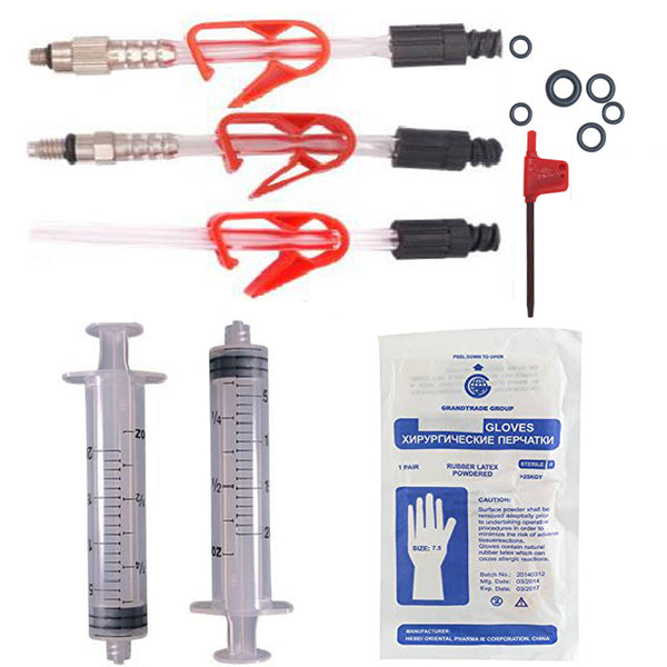 CYCOBYCO Mineral Oil Bleed Kit Hydraulic Bike Disc Brake for Shimano M985 M975 Saint M820 Alivio M445/M446 XT M785 M775 Deore M596 M595